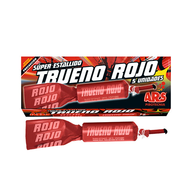 Truenos Trueno Rojo - Petardoslocos